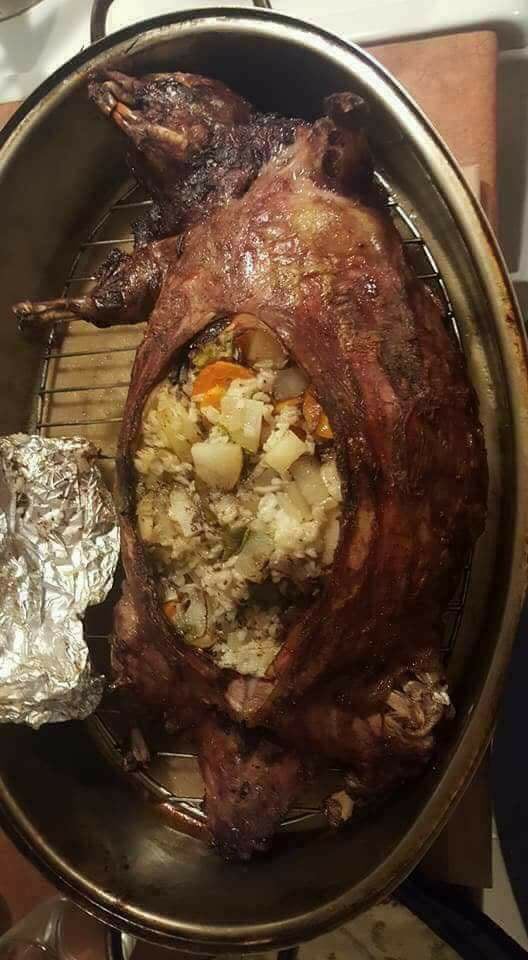 stuffed muskrat