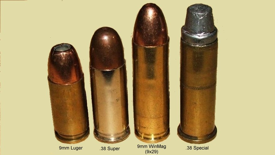 ballistics of 38 special vs 9mm